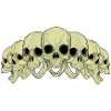7 skulls