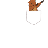 Dabbing Beaver Fake Pocket Beaver