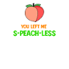 Peach saying funny