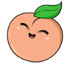 Cute peach face