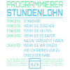Programmierer Stundenlohn