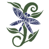 Libellule bleue