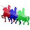 Medieval Knights Of Colour