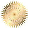 Gold mandala