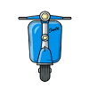 Scooter Motorroller Roller