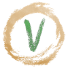 V logo
