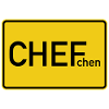 Bester Chef Ortsschild Chefchen