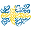 Drapeau avec coeur
