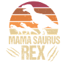 Rolig Mamasaurus Rex dinosaurie mamma