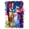 Tokyo alley - modern Japan