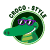 Cool stylish crocodile