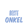 bester Onkel der Welt Pate Patenonkel