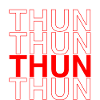 THUN Design - Red Calligraphy