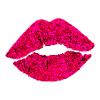 Masque visage lèvres baiser bouche