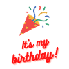 It's my birthday!