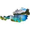 Austria Mountains Lake Panorama