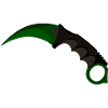 Green karambit