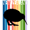 Kiwi Nouvelle-Zélande, cadeau rétro