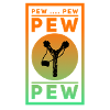 Funny pew-pew-t-shirt