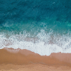 Blue sea and sand