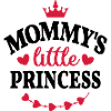 Mamma's Little Princess Mother Daughter Gift