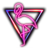 Flamingo Pink Neon