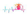 Drummer heartbeat EKG pulse