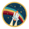 USA, America: go space shuttle