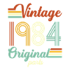 Vintage 1984 original