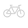Vélo vélo vélo silhouette biker
