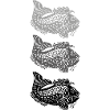 3 Fish Gray