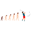 Idée cadeau golfeur Evolution