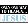 one way to heaven jesus