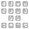 Braille Computer Key Numbers
