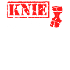 Kreuzband Knie Sportverletzung Krücken Geschenk