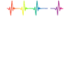 Triathlon Rainbow Heartbeat