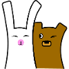 Rabbit and bear