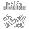 Ich bin Fliesenleger