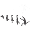Handballer Handballspieler Handball Evolution