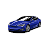 Blue Model S