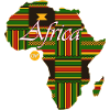 Woezoo - Africa card printed fabric