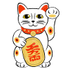Japan Lucky Cat Japanese Maneki Neko Good Luck Cha