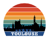 Toulouse Skyline Souvenir France Silhouette