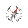 Wind rose compass captain