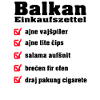 einkaufszettel