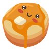 Pfannkuchen mit Butter
