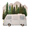 Camping-car en face de Bergen