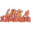 Like & Subscribe Graffiti Style