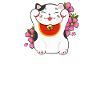 Waving cat