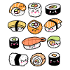 Kawaii sushi
